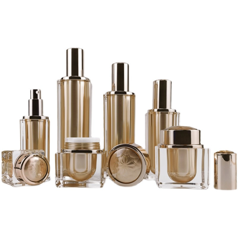 High-grade Acrylic Gold Cream  - Luxury Skincare Packaging 评论和价格