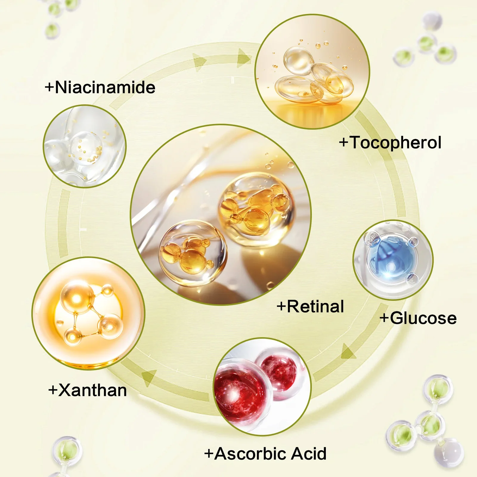 Retinol VC Face Cream Eye Seru - The Ordinary Serum Hyaluronic Acid 评论和价格