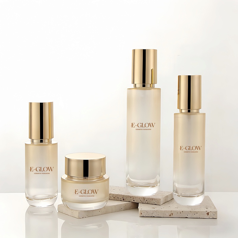 【Logo Custom】1Pcs Gradual Gold - Luxury Skincare Packaging 评论和价格