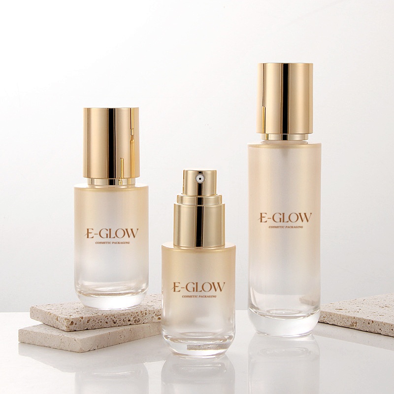 【Logo Custom】1Pcs Gradual Gold - Luxury Skincare Packaging 评论和价格