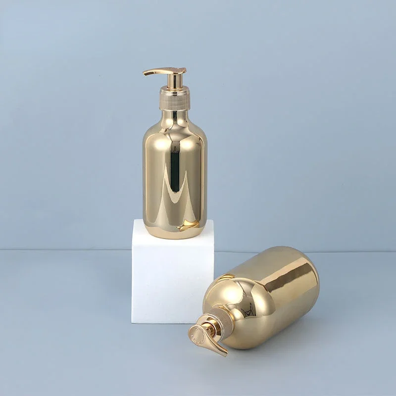 500ml Electroplating Gold Silv - Luxury Skincare Packaging 评论和价格