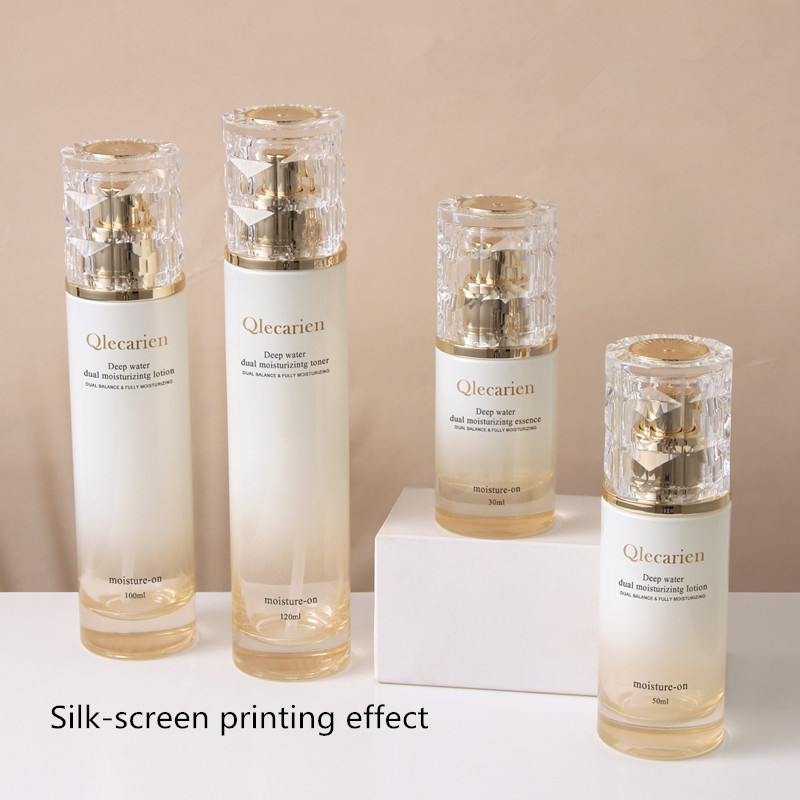 6pcs/pack 30g 50g Glass Cream  - Luxury Skincare Packaging 评论和价格